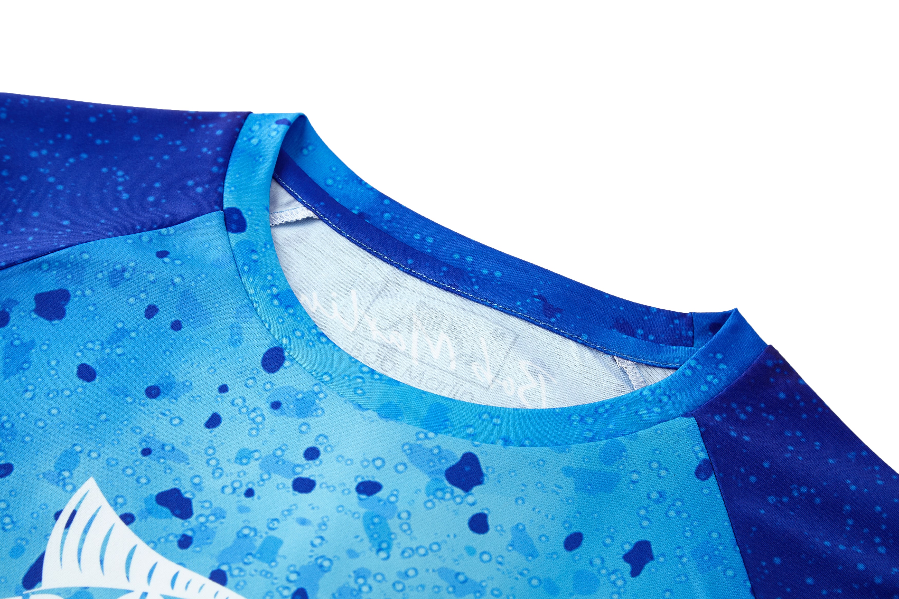 Bob Marlin Performance Shirt BOB MAHI BLUE