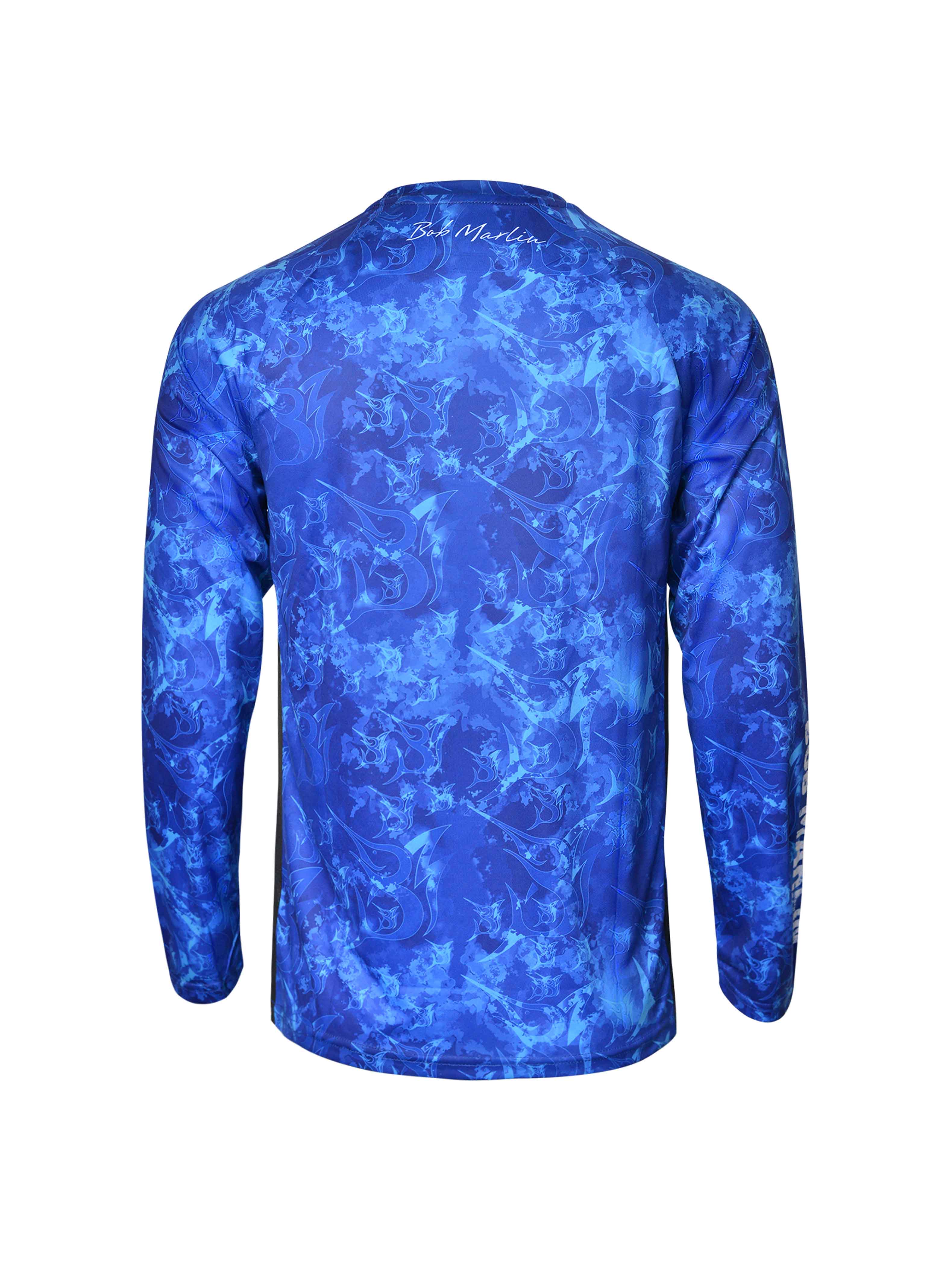 Bob Marlin Performance Shirt GRANDER BLUE