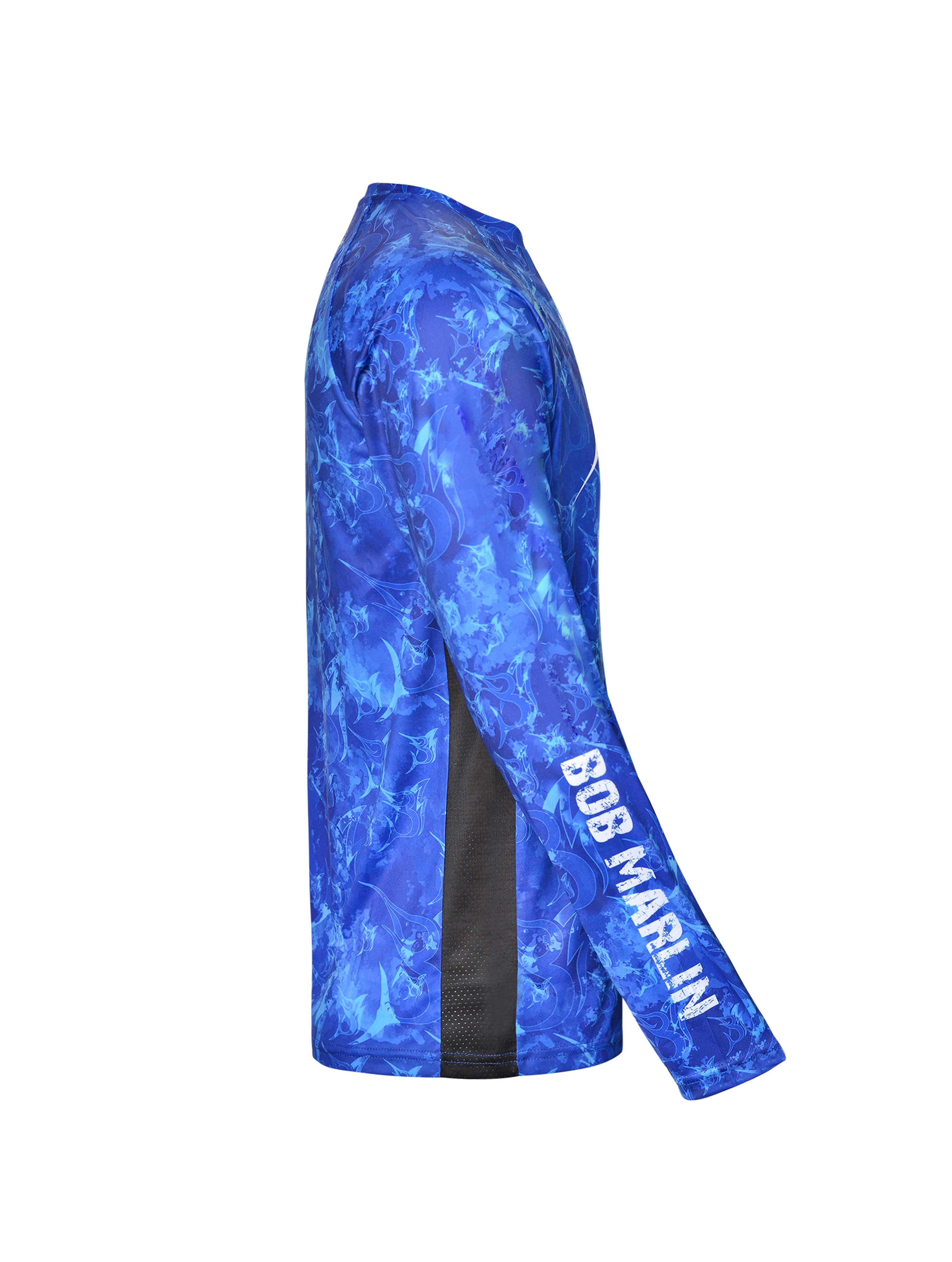 Bob Marlin Performance Shirt GRANDER BLUE