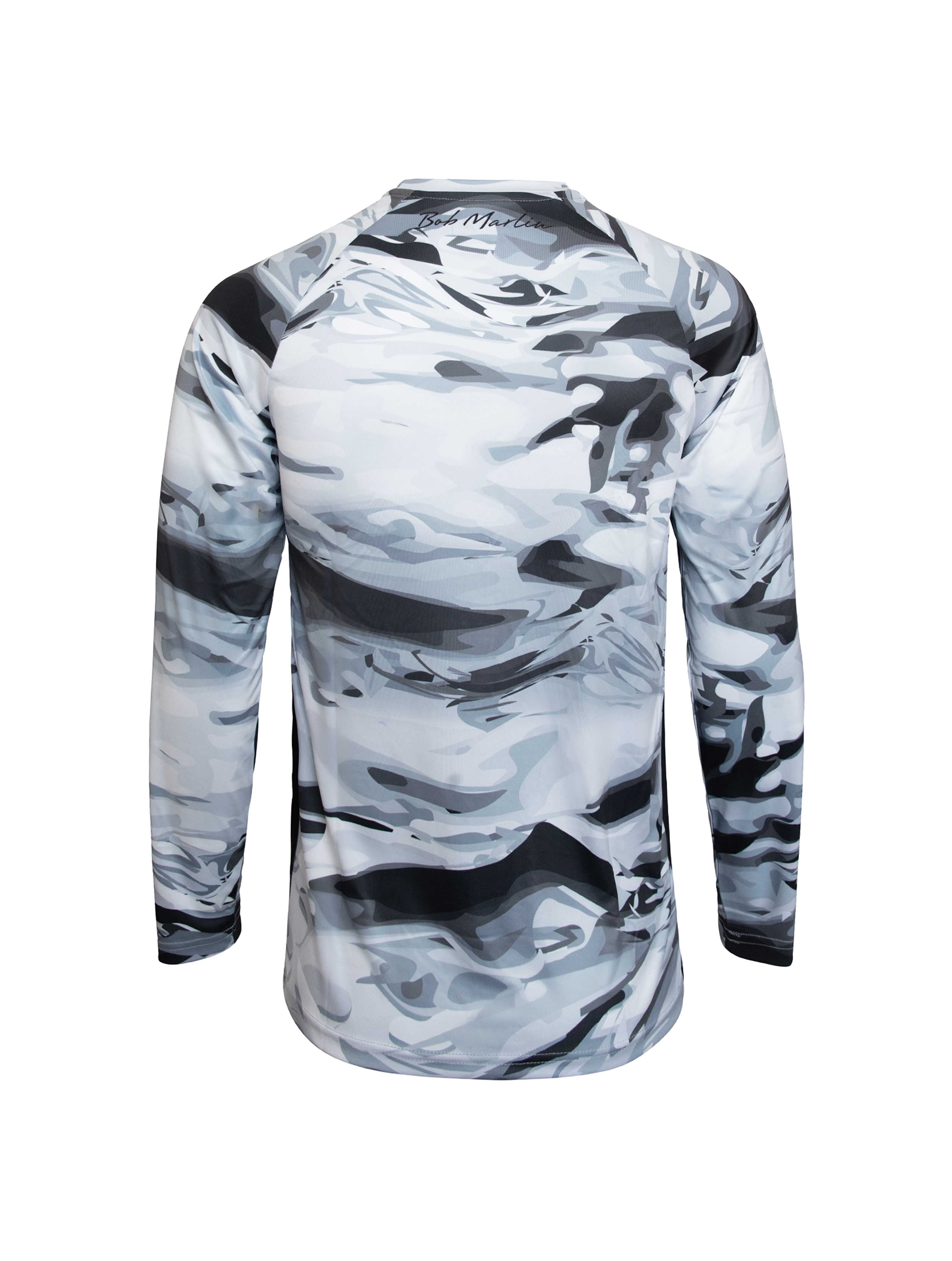 Bob Marlin Performance Shirt BOB GREY STORM