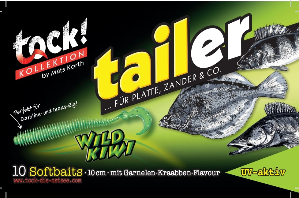 tock! Tailer Gummiwurm "Wild Kiwi"