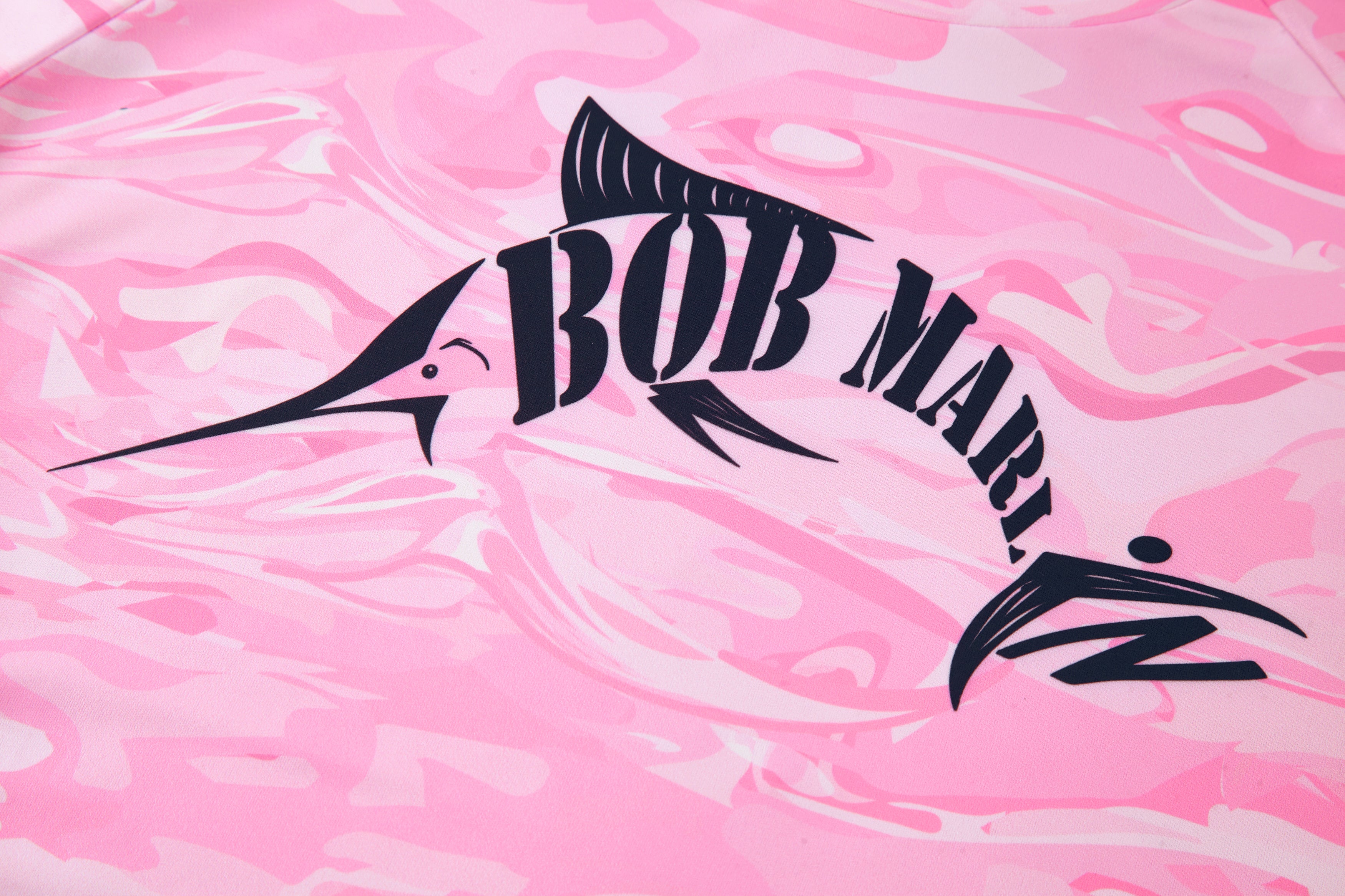 Bob Marlin Performance Shirt WOMAN PINK STORM