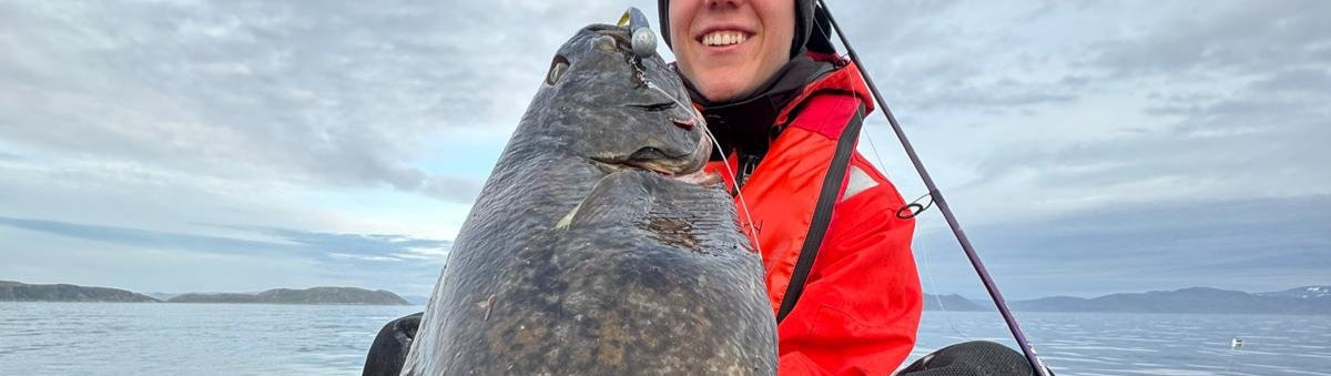 Auch kleine Köder laufen auf Heilbutt!