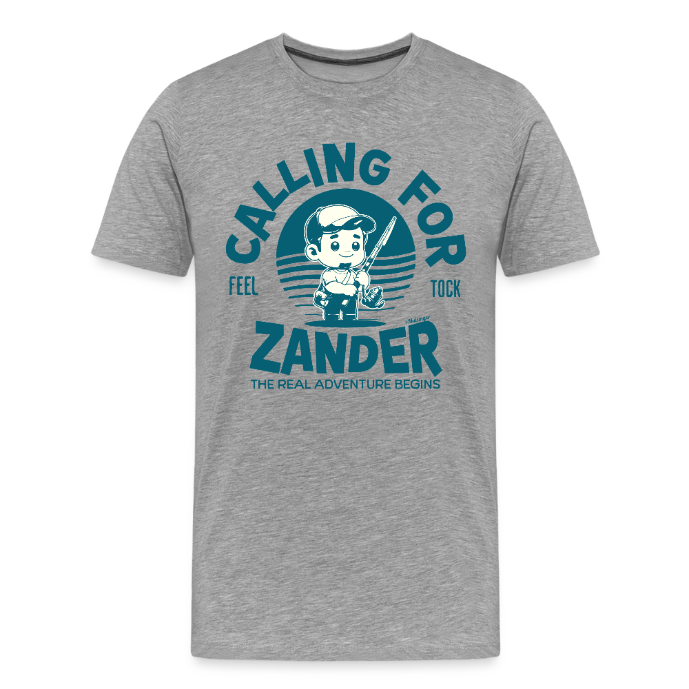 Calling for Zander! - Grau meliert