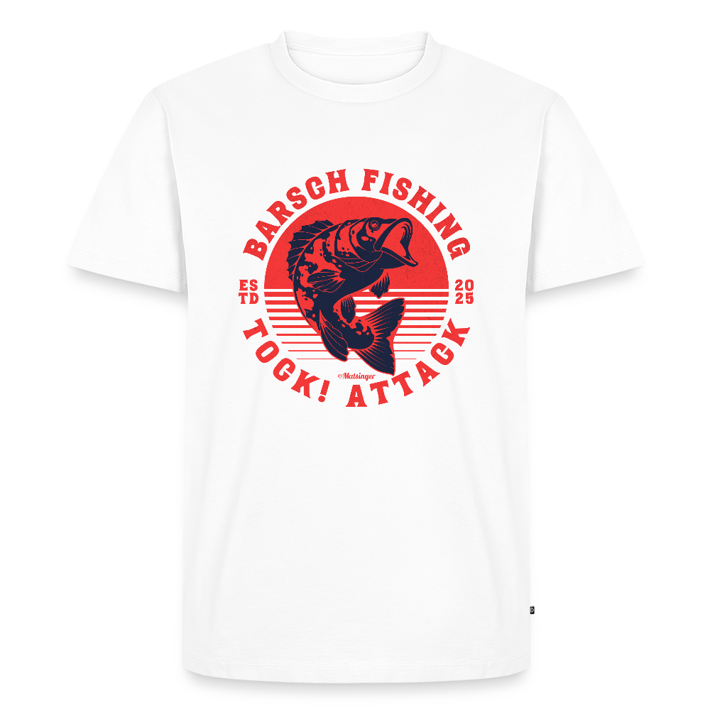 Barsch Fishing - Weiß