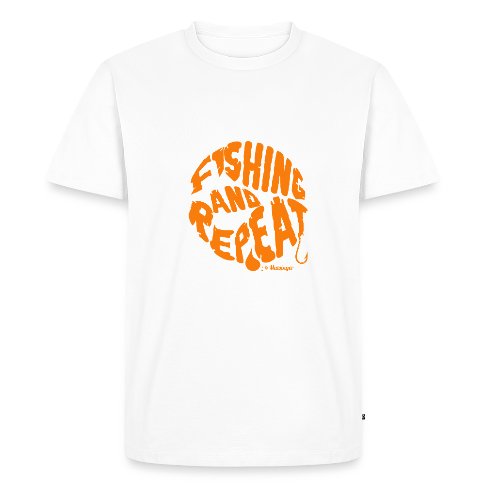 Fishing And Repeat - Weiß