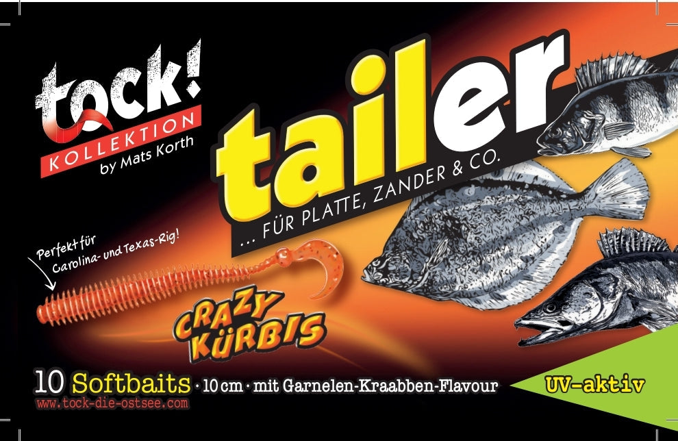 tock! Tailer Gummiwurm "Crazy Kürbis"